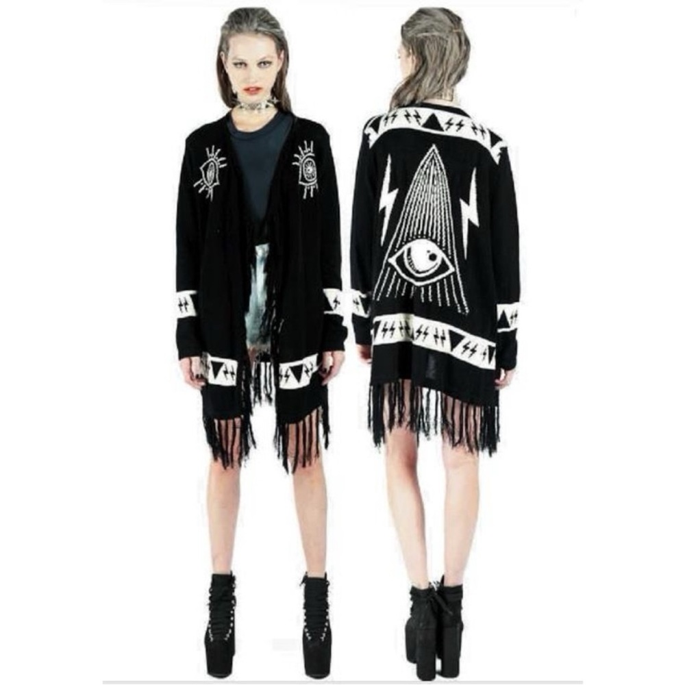 Unif psycho poncho sweater